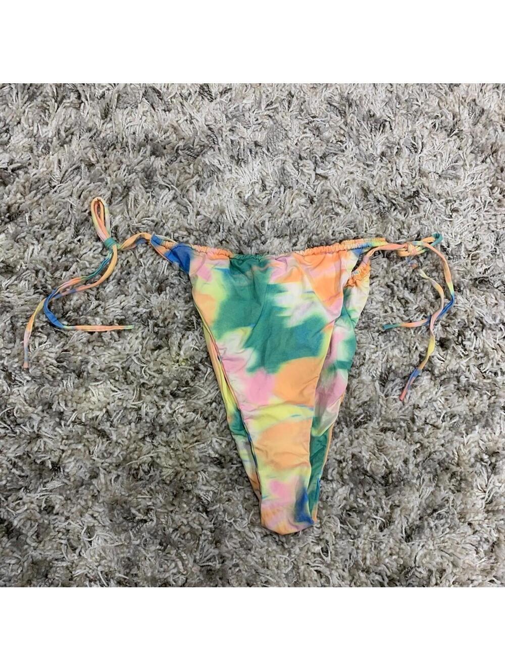 Princess Polly Tie Dye Pattern Swim Bottoms - Size 18